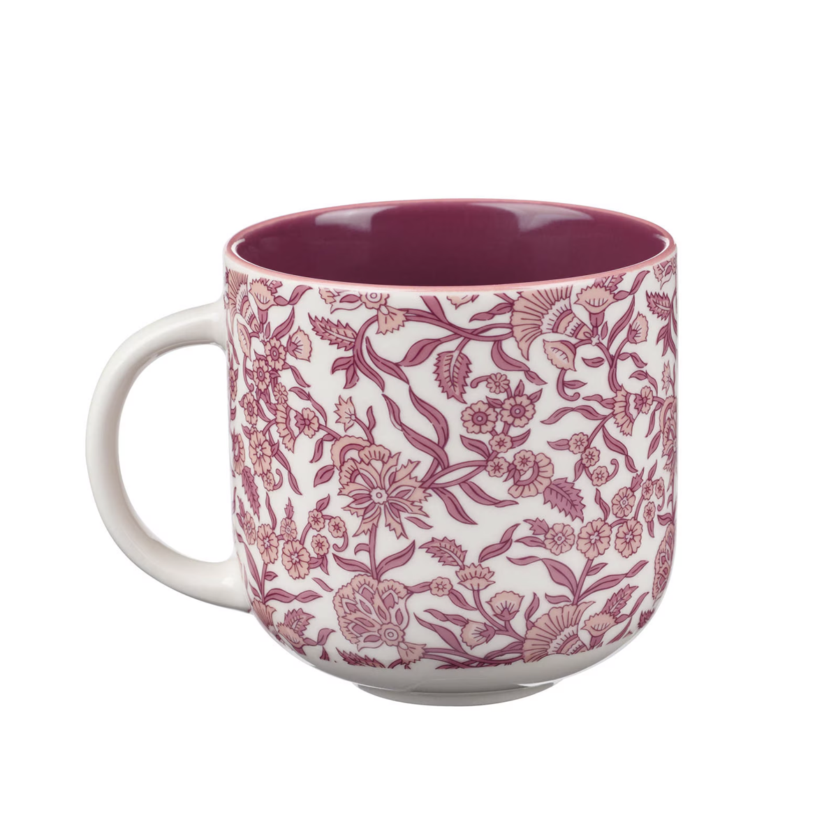 Be Still Pink Floral Ceramic Mug