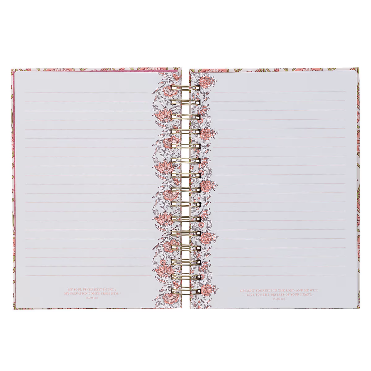 Be Still and Know Pink Spring Spiral Journal