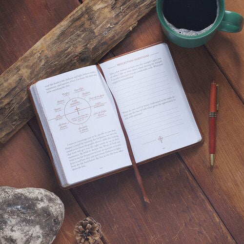 Pocket Size Christian Devotional Journal - Gospel Courage: 40 Days to Sharing Your Faith Tawny Brown Devotional