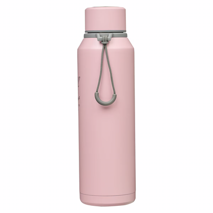 Be Still Pink Scriptural Stainless Steel Water Bottle - Psalm 46:10