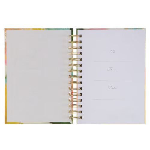 Faithfulness Pastel Meadow Spiral Journal