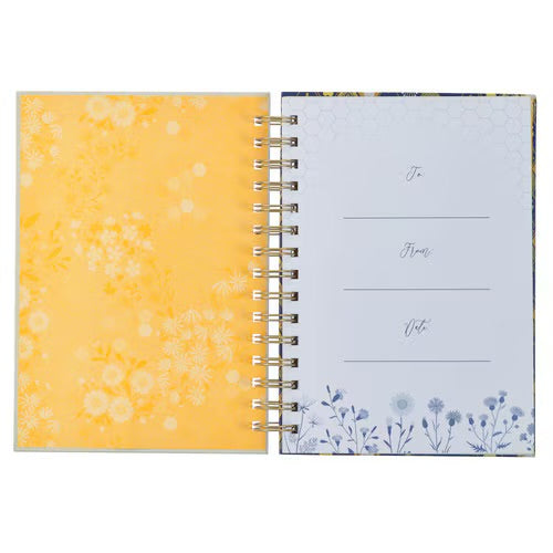 Kind Words Are Like Honey Spiral Journal - Proverbs 16:24