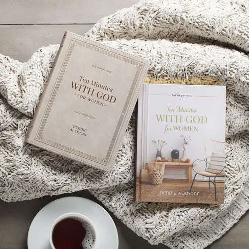 Hardcover Christian Devotional Journal For Women - Ten Minutes with God for Women Hardcover Daily Devotional