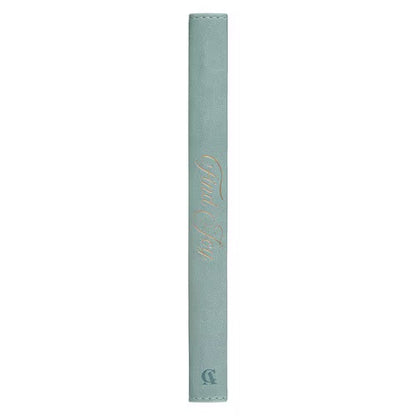 Christian Devotional Journal For Women - Find Joy Mint-Green Faux Leather Devotional