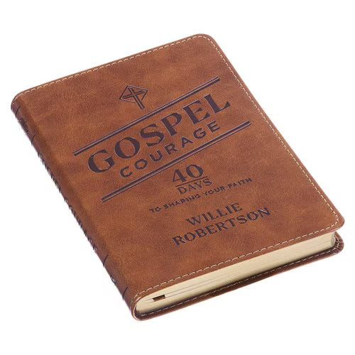 Pocket Size Christian Devotional Journal - Gospel Courage: 40 Days to Sharing Your Faith Tawny Brown Devotional