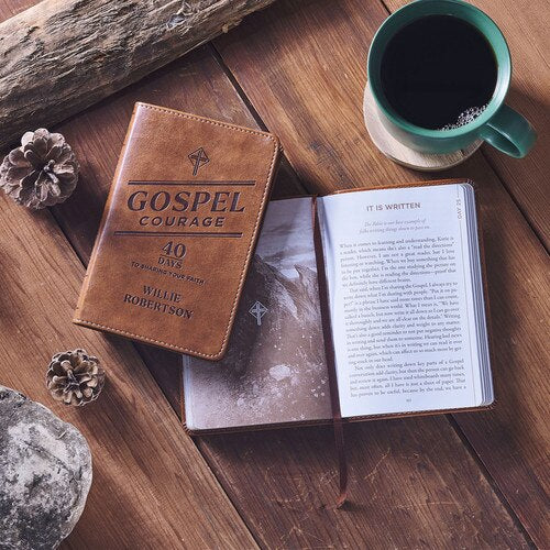 Pocket Size Christian Devotional Journal - Gospel Courage: 40 Days to Sharing Your Faith Tawny Brown Devotional