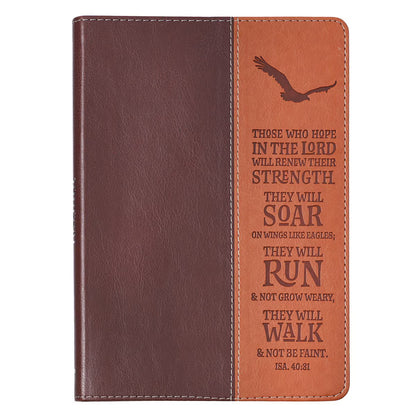 Wings Like Eagles Classic Faux Leather Journal