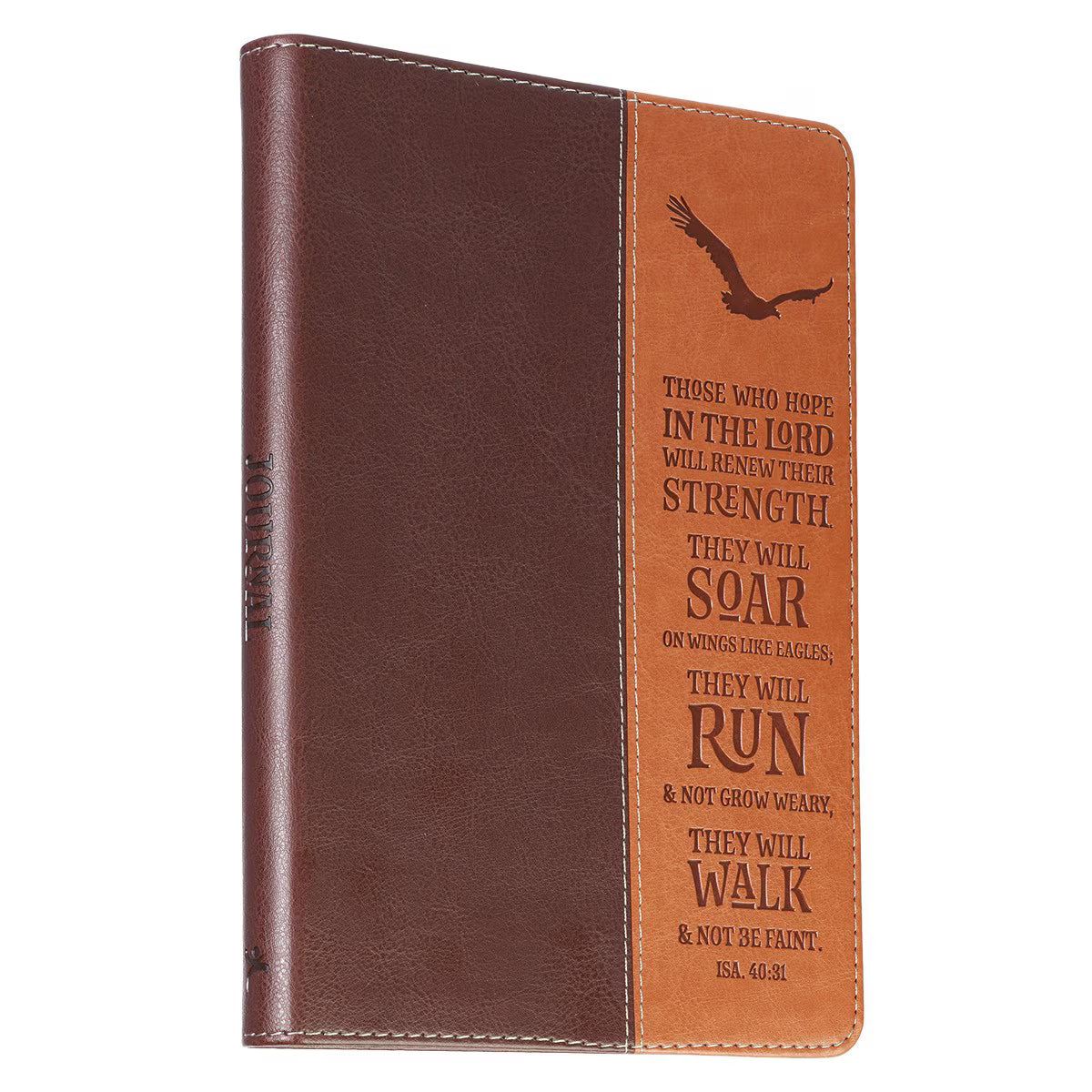 Wings Like Eagles Classic Faux Leather Journal