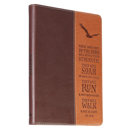 Wings Like Eagles Classic Faux Leather Journal