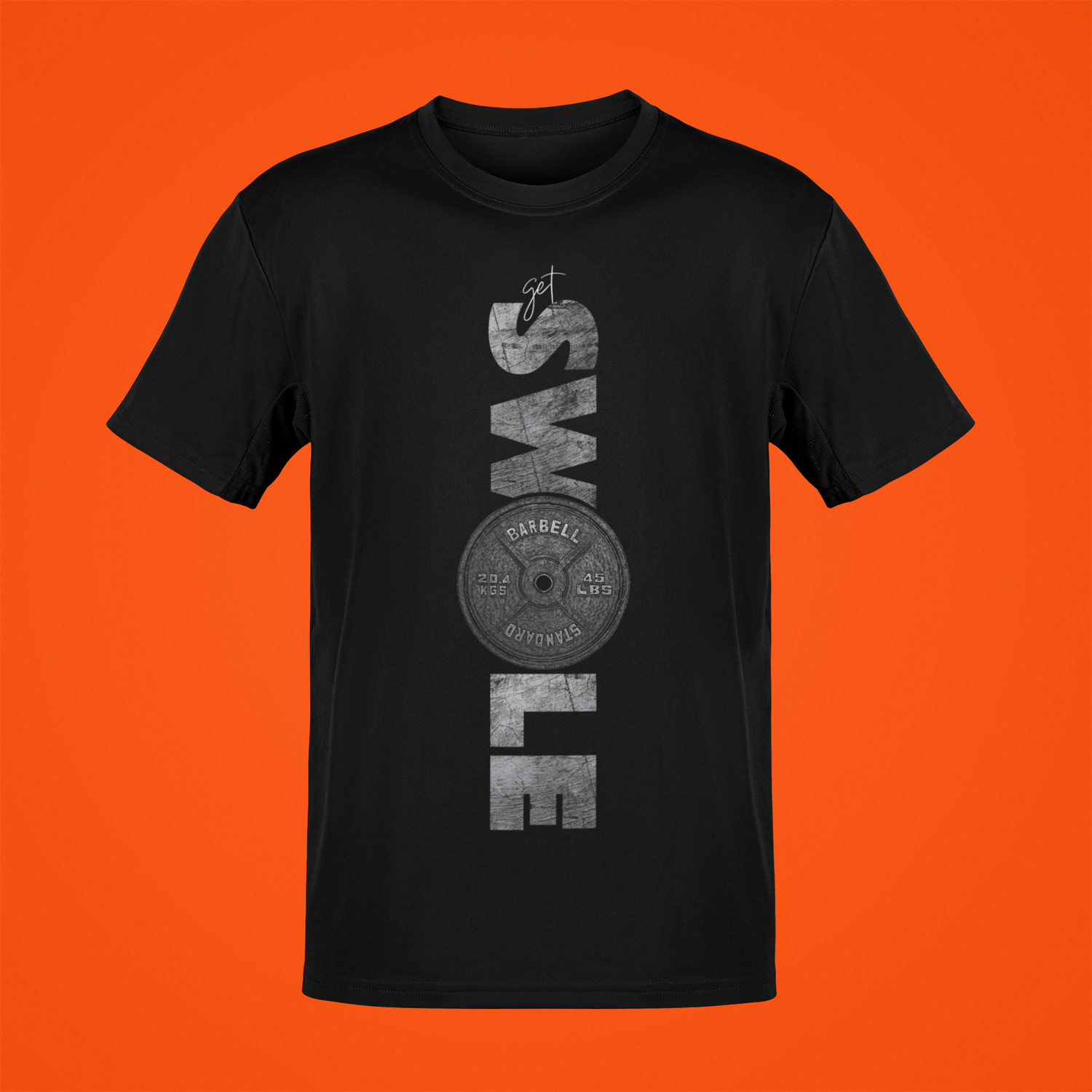 Swole Motivational Weight Lifting T-shirt