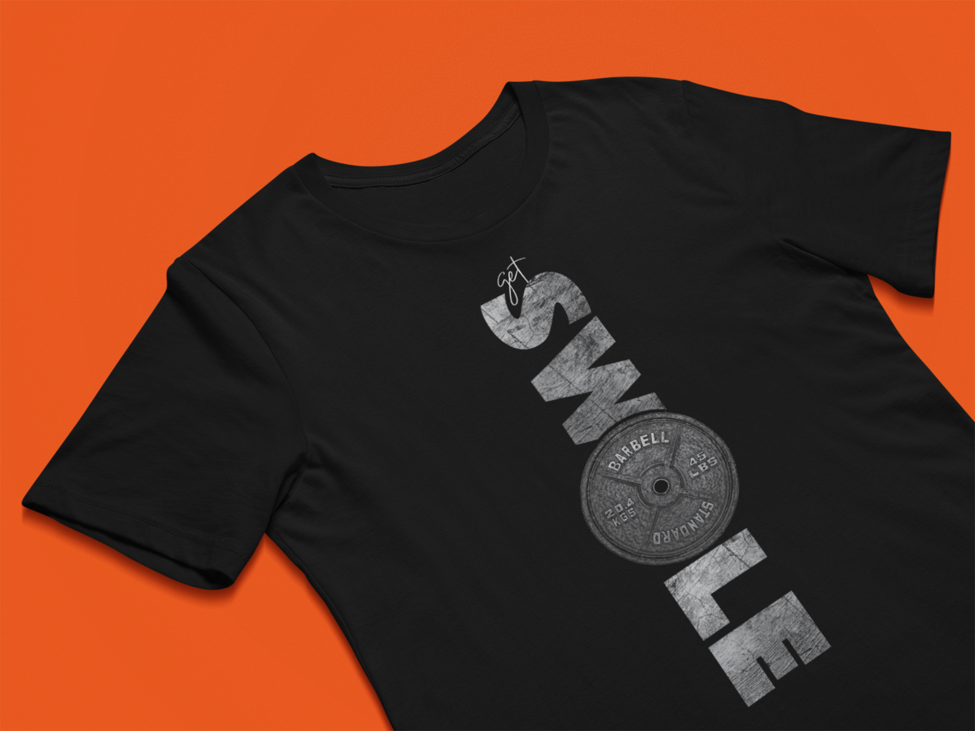 Swole Motivational Weight Lifting T-shirt