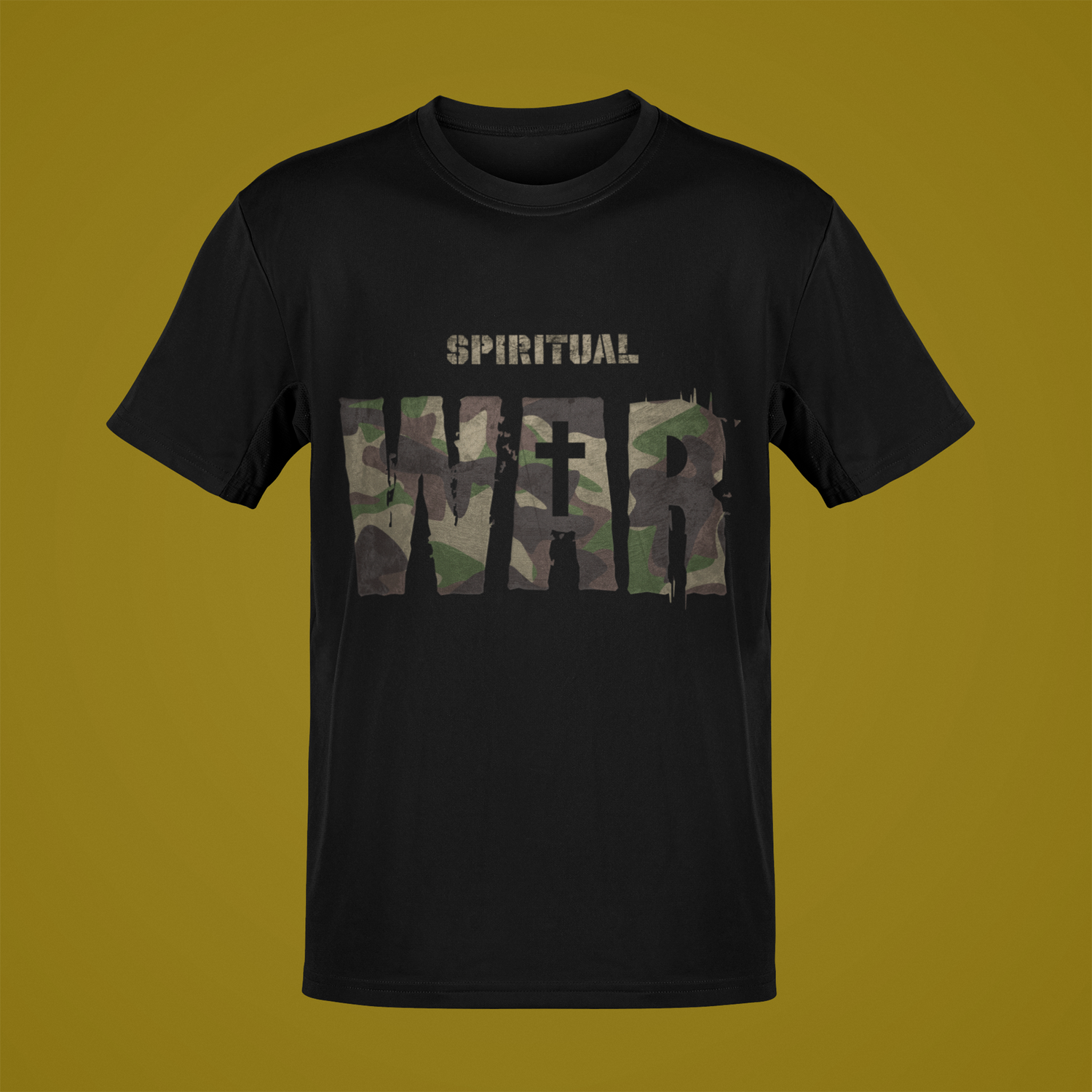 Spiritual War Christian Inspirational T-shirt