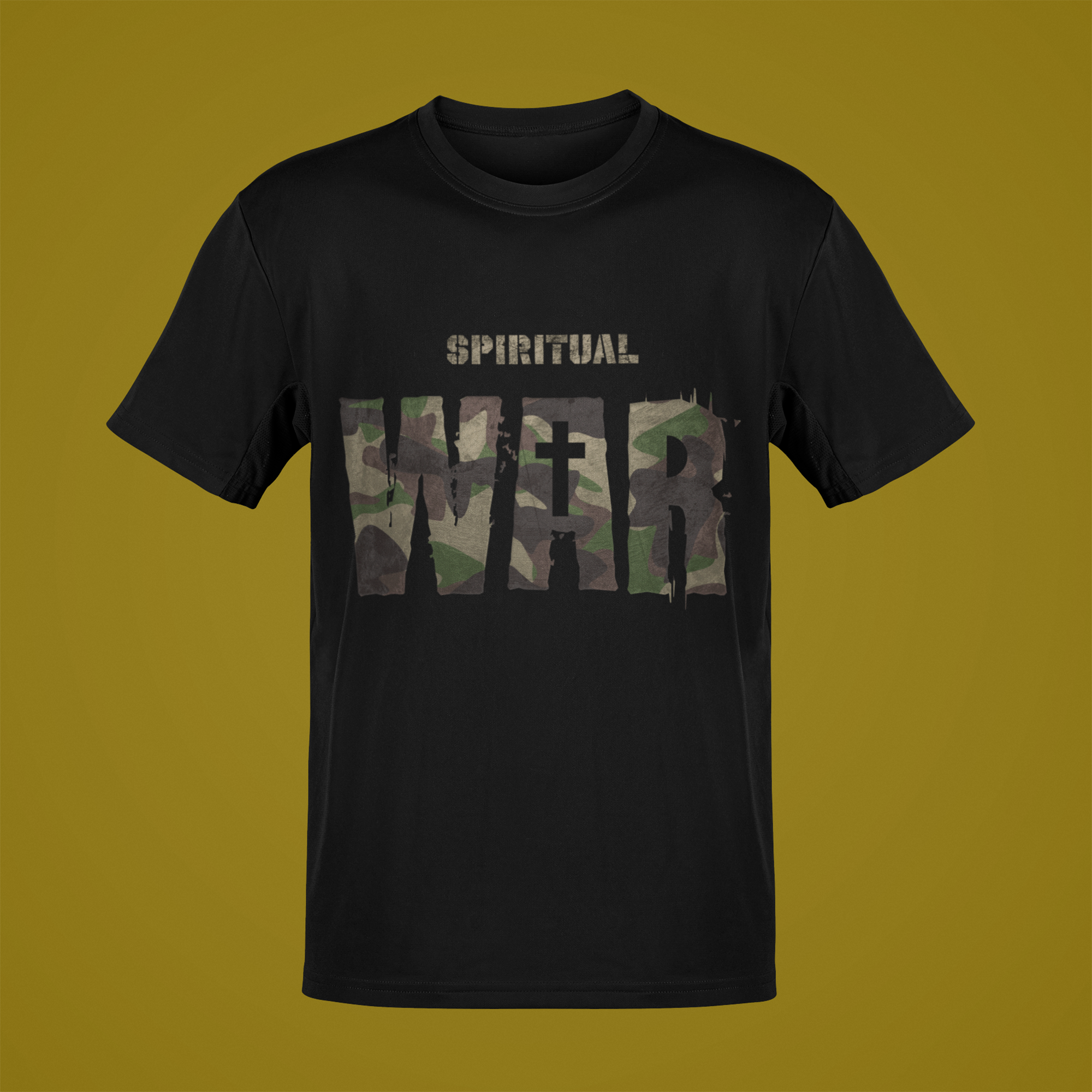 Spiritual War Christian Inspirational T-shirt
