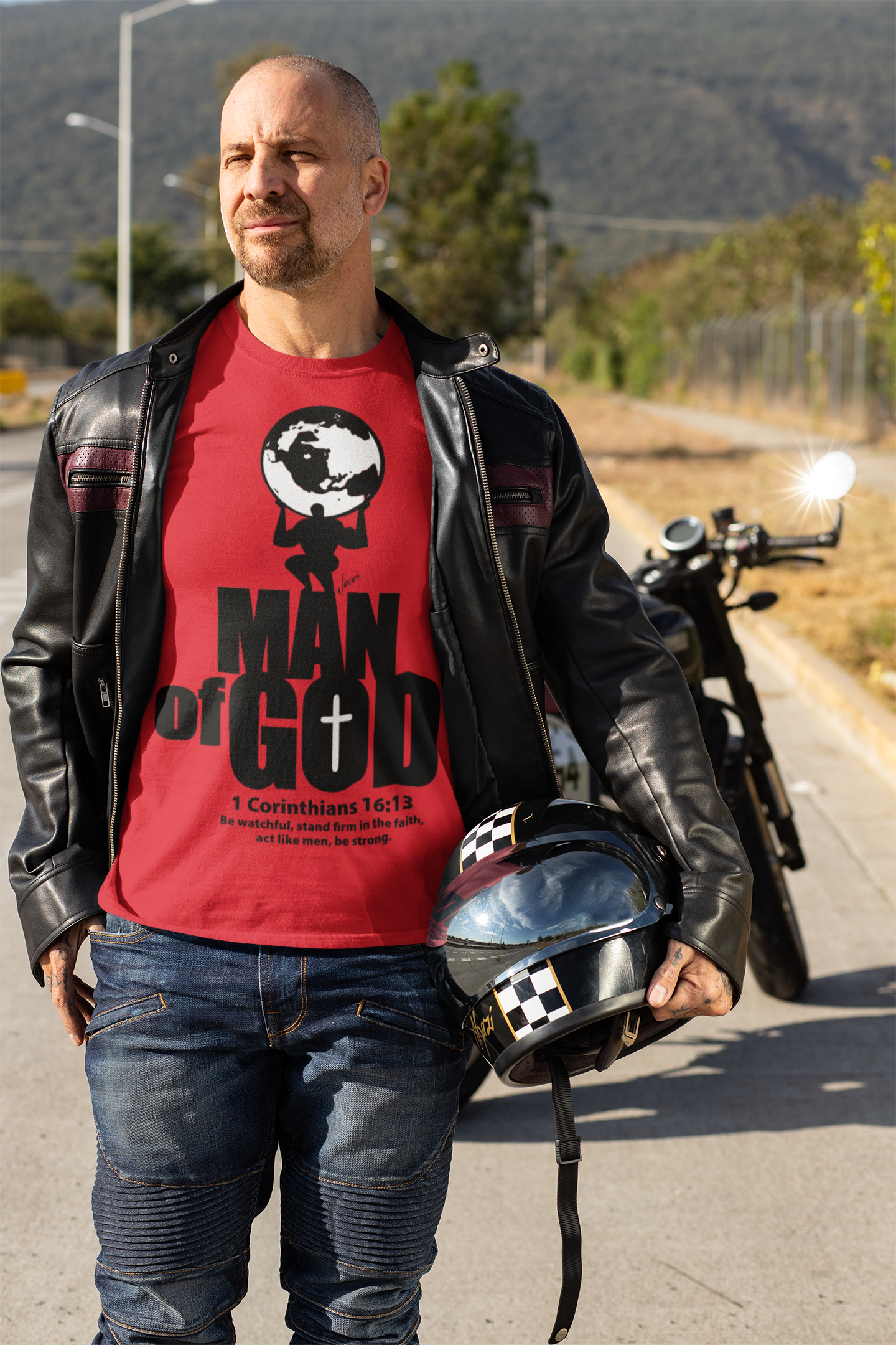 Man of God Christian T-shirt