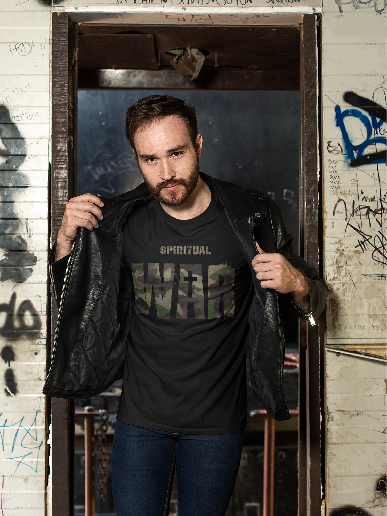 Spiritual War Christian Inspirational T-shirt