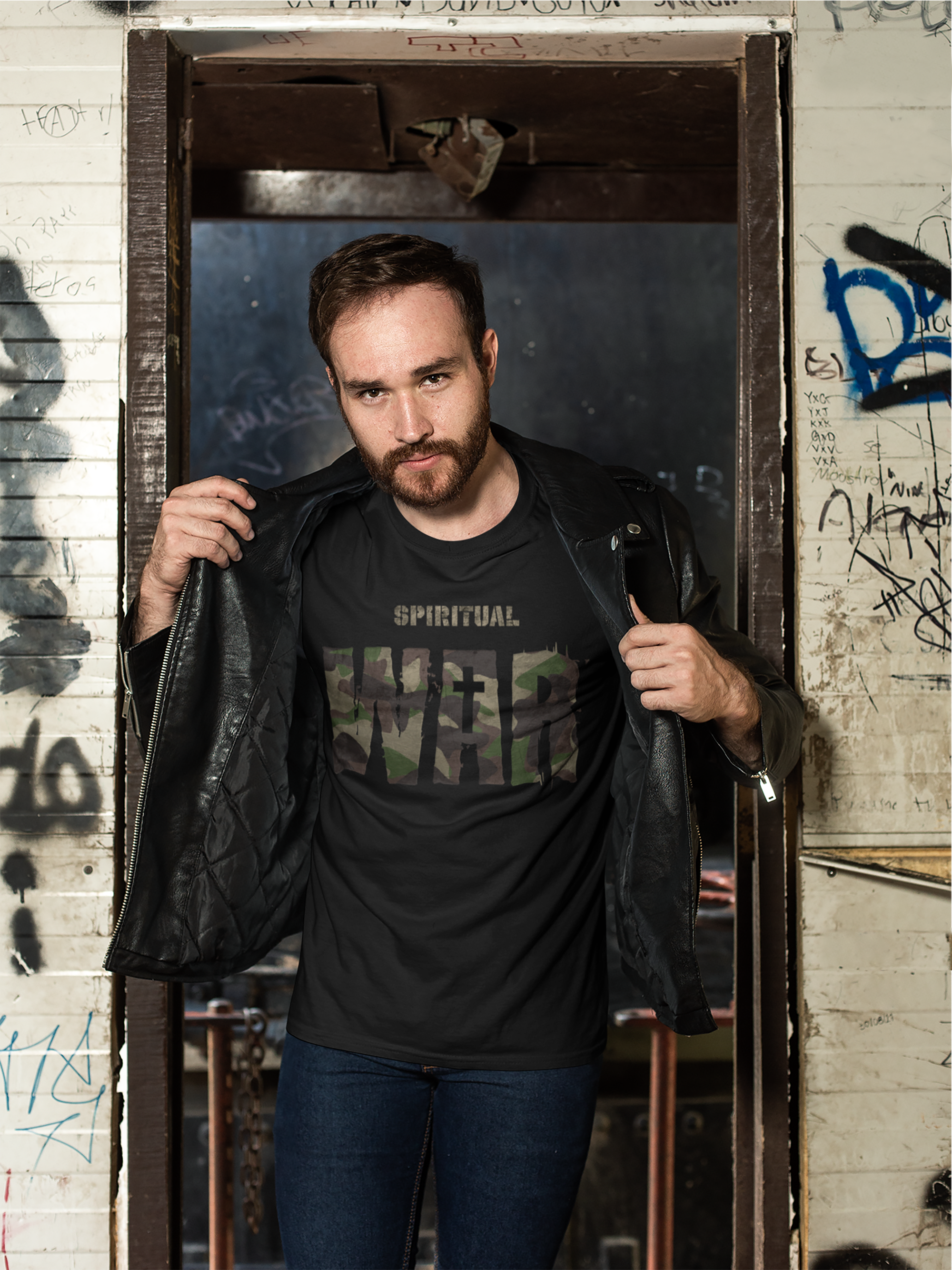 Spiritual War Christian Inspirational T-shirt
