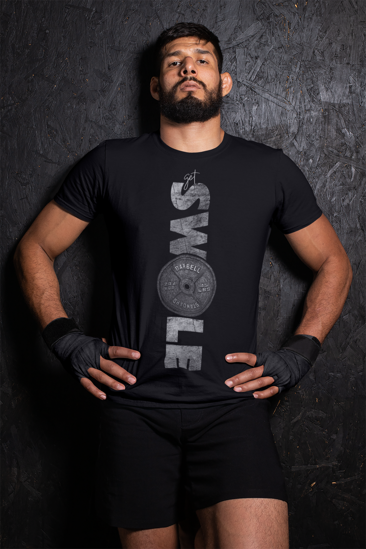 Swole Motivational Weight Lifting T-shirt