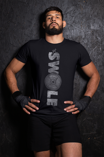 Swole Motivational Weight Lifting T-shirt