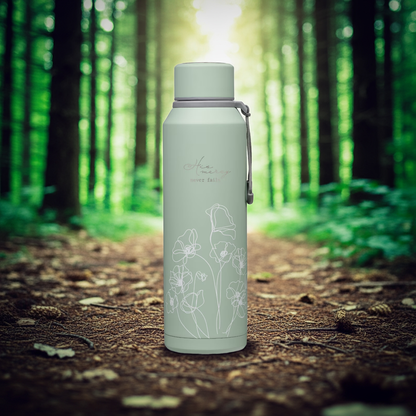 His Mercy Never Fails Stainless Steel Water Bottle