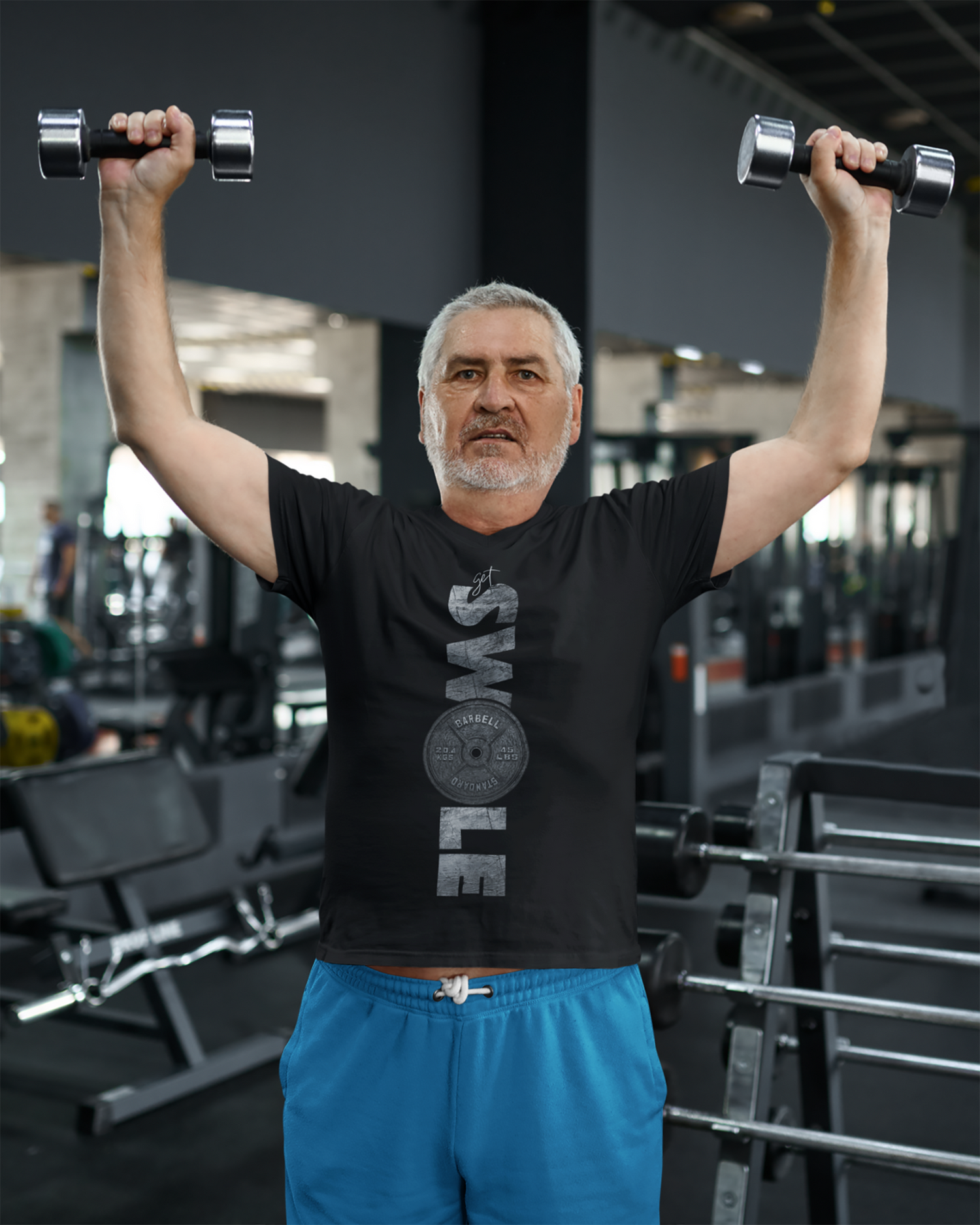 Swole Motivational Weight Lifting T-shirt